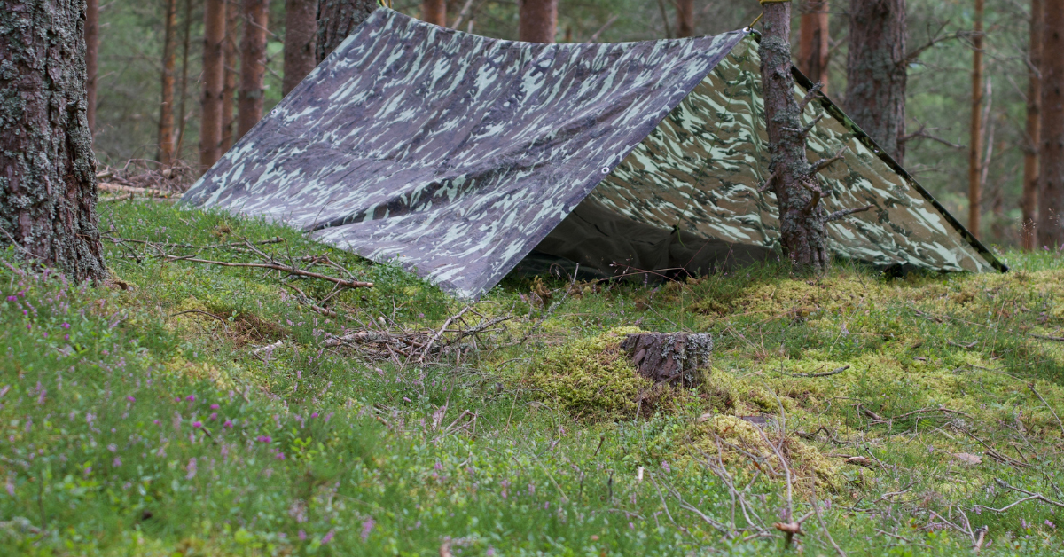 A-Frame Tarp Shelter