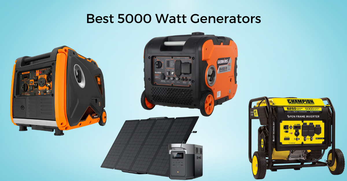Best 5000 Watt Generators