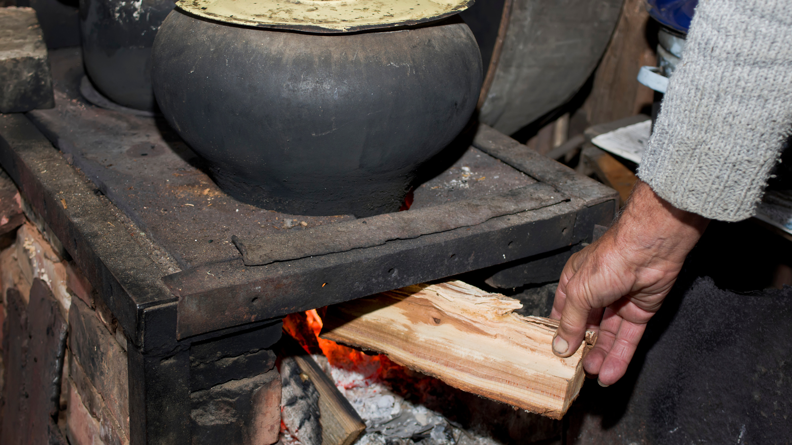 The Old Reliable: Wood Burning Stove