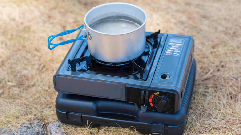 #2 Camp Stove for Heating and Boiling Water